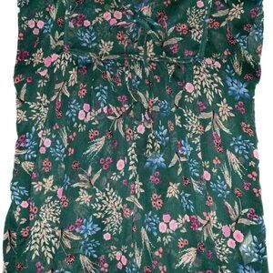 Every By Francescas Woman  Flowers Print Blouse Size Small